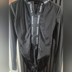 Reebok Black One Piece Swimsuit